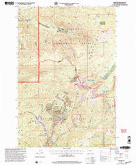 Elkhorn Montana Historical topographic map, 1:24000 scale, 7.5 X 7.5 Minute, Year 2001