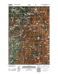 Elkhorn Hot Springs Montana Historical topographic map, 1:24000 scale, 7.5 X 7.5 Minute, Year 2011