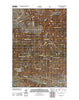 Ellis Canyon Montana Historical topographic map, 1:24000 scale, 7.5 X 7.5 Minute, Year 2011