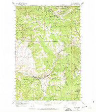 Elliston Montana Historical topographic map, 1:62500 scale, 15 X 15 Minute, Year 1959
