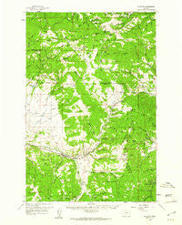 Elliston Montana Historical topographic map, 1:62500 scale, 15 X 15 Minute, Year 1959