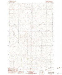 Elmdale SW Montana Historical topographic map, 1:24000 scale, 7.5 X 7.5 Minute, Year 1983