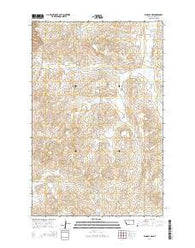 Elmdale NW Montana Current topographic map, 1:24000 scale, 7.5 X 7.5 Minute, Year 2014