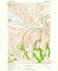 Elton Montana Historical topographic map, 1:24000 scale, 7.5 X 7.5 Minute, Year 1951