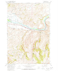Elton Montana Historical topographic map, 1:24000 scale, 7.5 X 7.5 Minute, Year 1951