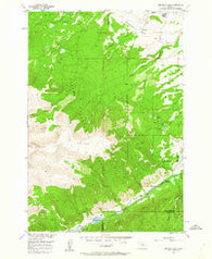 Emerald Lake Montana Historical topographic map, 1:24000 scale, 7.5 X 7.5 Minute, Year 1956