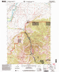 Emigrant Montana Historical topographic map, 1:24000 scale, 7.5 X 7.5 Minute, Year 2000