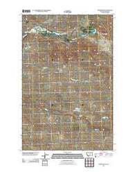 Emond Ranch Montana Historical topographic map, 1:24000 scale, 7.5 X 7.5 Minute, Year 2011