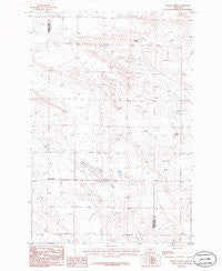 Emory School Montana Historical topographic map, 1:24000 scale, 7.5 X 7.5 Minute, Year 1986