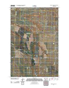 Emory School Montana Historical topographic map, 1:24000 scale, 7.5 X 7.5 Minute, Year 2011