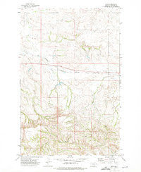 Enid Montana Historical topographic map, 1:24000 scale, 7.5 X 7.5 Minute, Year 1972