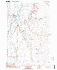 Ennis Montana Historical topographic map, 1:24000 scale, 7.5 X 7.5 Minute, Year 1988