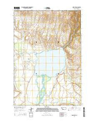 Ennis Lake Montana Current topographic map, 1:24000 scale, 7.5 X 7.5 Minute, Year 2014