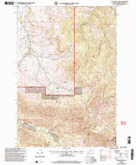 Enos Mountain Montana Historical topographic map, 1:24000 scale, 7.5 X 7.5 Minute, Year 2000