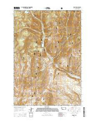 Ermont Montana Current topographic map, 1:24000 scale, 7.5 X 7.5 Minute, Year 2014