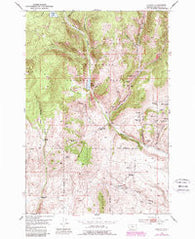 Ermont Montana Historical topographic map, 1:24000 scale, 7.5 X 7.5 Minute, Year 1952