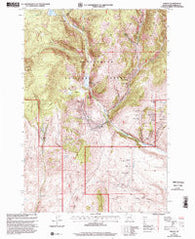 Ermont Montana Historical topographic map, 1:24000 scale, 7.5 X 7.5 Minute, Year 1997