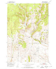 Ermont Montana Historical topographic map, 1:24000 scale, 7.5 X 7.5 Minute, Year 1952