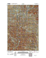 Eskay NE Montana Historical topographic map, 1:24000 scale, 7.5 X 7.5 Minute, Year 2011