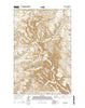 Eskay NW Montana Current topographic map, 1:24000 scale, 7.5 X 7.5 Minute, Year 2014