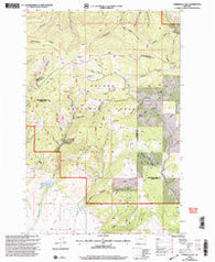 Esmeralda Hill Montana Historical topographic map, 1:24000 scale, 7.5 X 7.5 Minute, Year 2001