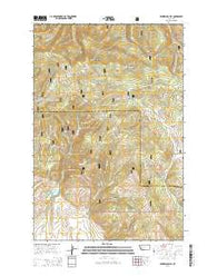 Esmeralda Hill Montana Current topographic map, 1:24000 scale, 7.5 X 7.5 Minute, Year 2014