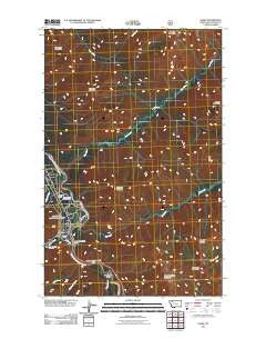 Essex Montana Historical topographic map, 1:24000 scale, 7.5 X 7.5 Minute, Year 2011
