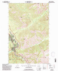 Essex Montana Historical topographic map, 1:24000 scale, 7.5 X 7.5 Minute, Year 1994