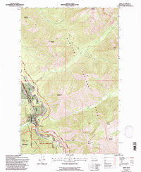 Essex Montana Historical topographic map, 1:24000 scale, 7.5 X 7.5 Minute, Year 1994