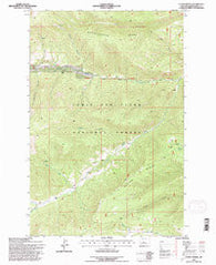 Ettien Spring Montana Historical topographic map, 1:24000 scale, 7.5 X 7.5 Minute, Year 1995