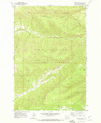 Ettien Spring Montana Historical topographic map, 1:24000 scale, 7.5 X 7.5 Minute, Year 1970