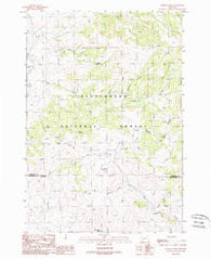 Eureka Basin Montana Historical topographic map, 1:24000 scale, 7.5 X 7.5 Minute, Year 1988
