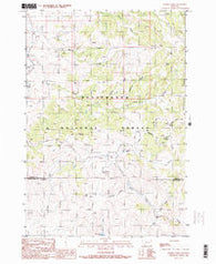 Eureka Basin Montana Historical topographic map, 1:24000 scale, 7.5 X 7.5 Minute, Year 1988