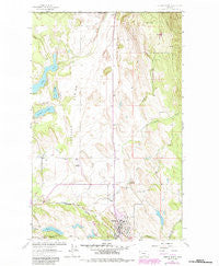 Eureka North Montana Historical topographic map, 1:24000 scale, 7.5 X 7.5 Minute, Year 1963