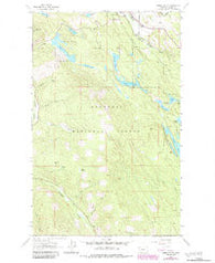 Eureka South Montana Historical topographic map, 1:24000 scale, 7.5 X 7.5 Minute, Year 1963
