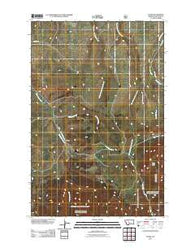 Evans Montana Historical topographic map, 1:24000 scale, 7.5 X 7.5 Minute, Year 2011