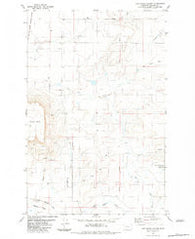 Fair Haven Colony Montana Historical topographic map, 1:24000 scale, 7.5 X 7.5 Minute, Year 1983