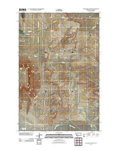 Fair Haven Colony Montana Historical topographic map, 1:24000 scale, 7.5 X 7.5 Minute, Year 2011