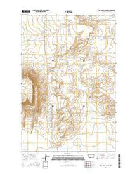 Fair Haven Colony Montana Current topographic map, 1:24000 scale, 7.5 X 7.5 Minute, Year 2014