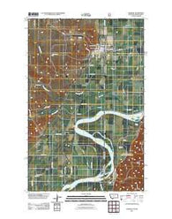 Fairview Montana Historical topographic map, 1:24000 scale, 7.5 X 7.5 Minute, Year 2011