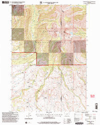 Fairview Peak Montana Historical topographic map, 1:24000 scale, 7.5 X 7.5 Minute, Year 2000
