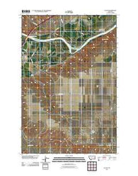 Fallon Montana Historical topographic map, 1:24000 scale, 7.5 X 7.5 Minute, Year 2011