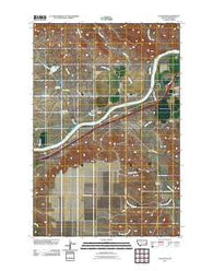 Fallon SW Montana Historical topographic map, 1:24000 scale, 7.5 X 7.5 Minute, Year 2011