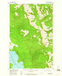 Felix Peak Montana Historical topographic map, 1:24000 scale, 7.5 X 7.5 Minute, Year 1958