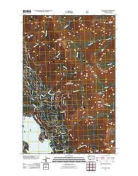 Felix Peak Montana Historical topographic map, 1:24000 scale, 7.5 X 7.5 Minute, Year 2011