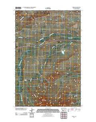 Fergus Montana Historical topographic map, 1:24000 scale, 7.5 X 7.5 Minute, Year 2011