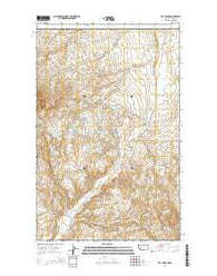 Fey Lakes Montana Current topographic map, 1:24000 scale, 7.5 X 7.5 Minute, Year 2014