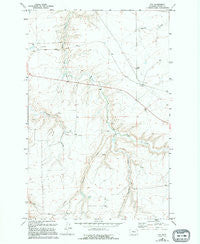Fife Montana Historical topographic map, 1:24000 scale, 7.5 X 7.5 Minute, Year 1965
