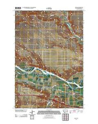 Finch Montana Historical topographic map, 1:24000 scale, 7.5 X 7.5 Minute, Year 2011