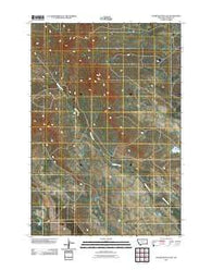 Finger Buttes East Montana Historical topographic map, 1:24000 scale, 7.5 X 7.5 Minute, Year 2011